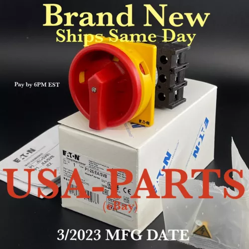 Eaton Moeller P1-25/EA/SVB  *NEW IN BOX* P125easvb **SEALED**