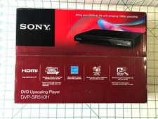 Sony DVP-SR510H Upscaling HDMI 1080p Full HD DVD Player with Remote Control New