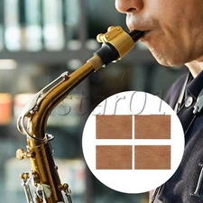 Flexible Sax Neck Joint Cork Sheet for Alto Soprano Tenor 2.44"x1.61" Set of 4
