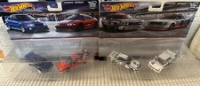 Hot Wheels Car Culture Premium 2 Pack Lot Of 2 BMW And MITSUBISHI (HBL96) NEW