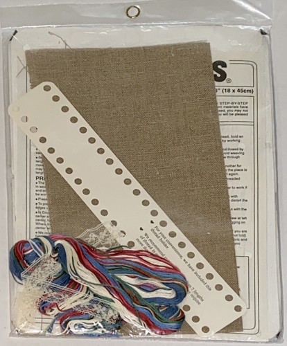 Dimensions Karen Avery Linen And Lace Sampler Cross Stitch Kit #3701 Vtg 1991 - Picture 5 of 6