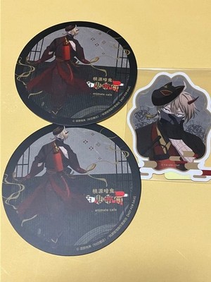 Animate Café Coaster with Speech Sticker  Tougen Ankoku  Jin
