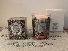 Diptyque Paris En Fleur Candle Set (190g + 70g) Limited Edition Brand New