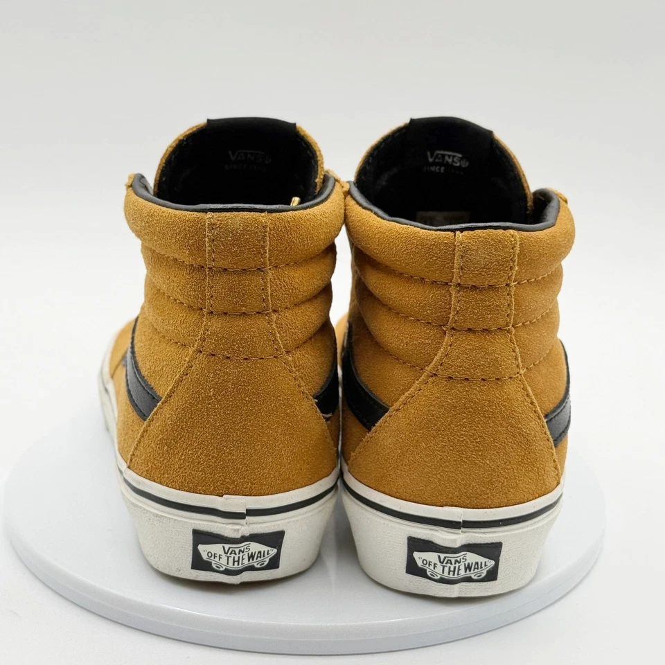 Vans Sk8-Hi Zapatos de Skate Talla 3.5 Niños Gamuza Trigo NUEVO Foto 2 de 4