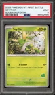Pokemon Scyther My First Battle Bulbasaur Deck PSA 9 Mint