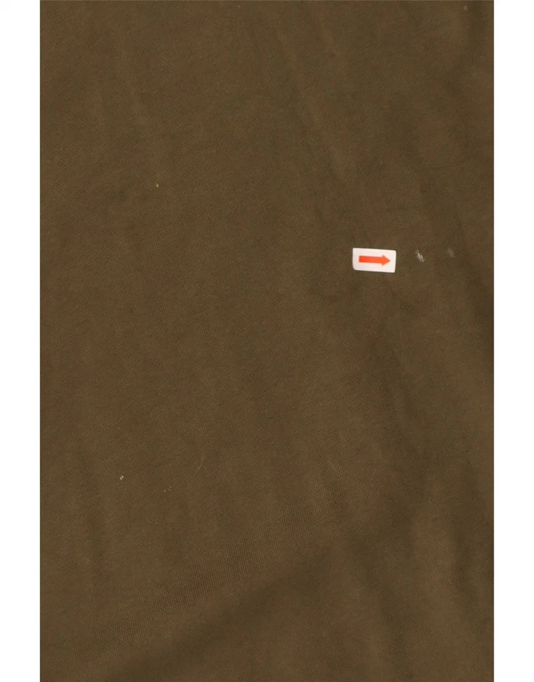 Sudadera con capucha gráfica de gran tamaño BARBOUR para mujer Reino Unido 22 3XL algodón verde talla 22 Foto 3 de 4