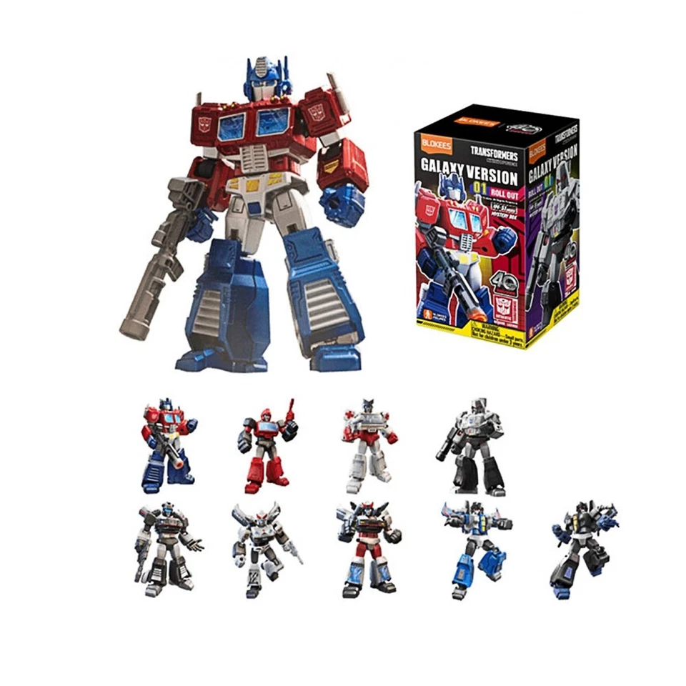 MARKENLOS Dickie Toys, Blokees Figures, Transformers Galaxy Version 01