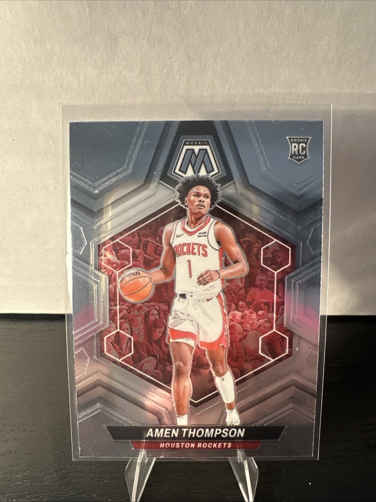 2023-24 Mosaic Amen Thompson Rookie #230 - Houston Rockets