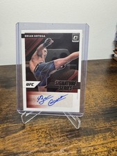 Panini Donruss Optic UFC 2022 Brian Ortega Signature Series Autograph #SS-BOR