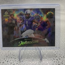 2023 Panini Luminance Rookie Quentin Johnston #181 Black /75 (RC)