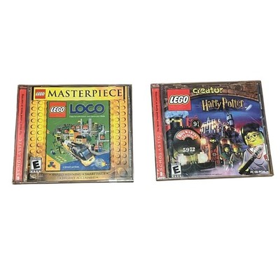 Lego Loco and Lego Creator Harry Potter PC CD-ROM Game Bundle Scholastic EA