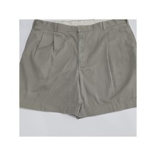 L.L.Bean Gray Chino Shorts Mens Cotton Twill ...