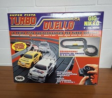 Super Pista TURBO DUELLO Gig Nikko Radiocomandata Pista Elettrica