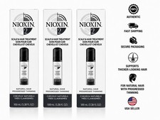 Nioxin System 2 Scalp  Hair Treatment 3.38 fl oz 100ml Trio Pack