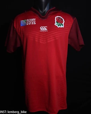 England Rugby Mens Jersey World Cup 2015 (M) #613 - Image 1 of 4