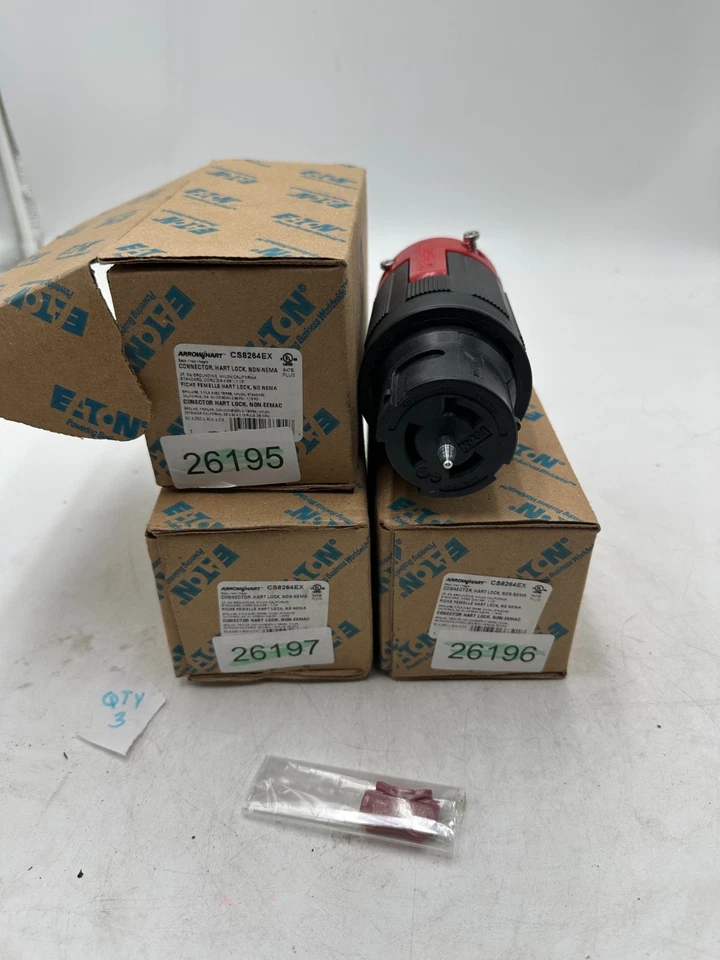 Conector Hart-Lock Arrow Hart CS8264EX 50A 250V (1 CAJA POR PEDIDO) Foto 3 de 3