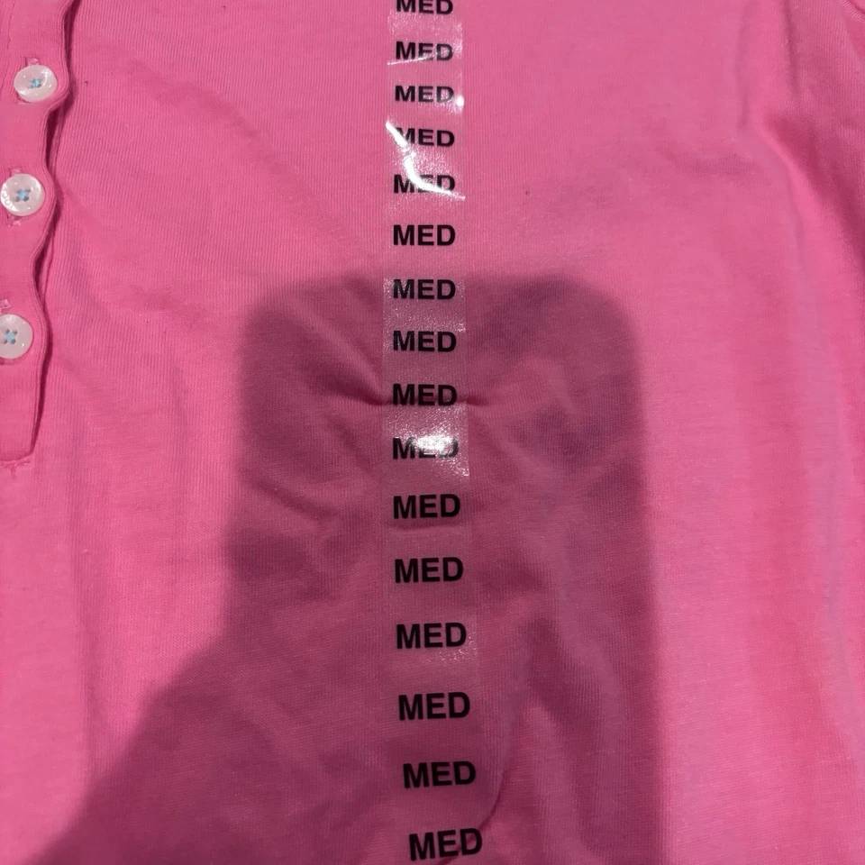 Jockey Women’s Pajamas, Size Medium, Pink Top Floral Bottoms - Image 3 of 4