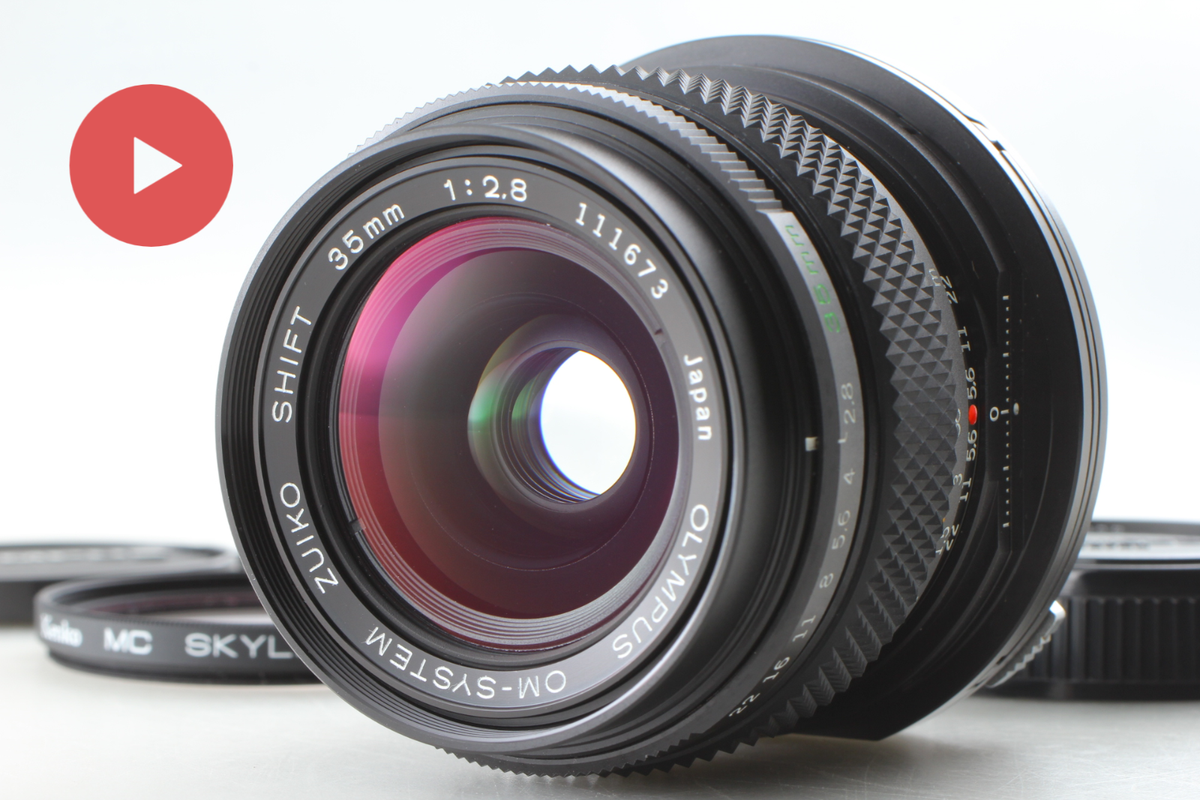 NEAR MINT+ 】 OLYMPUS OM-SYSTEM ZUIKO SHIFT 35mm f/2.8 MF Lens
