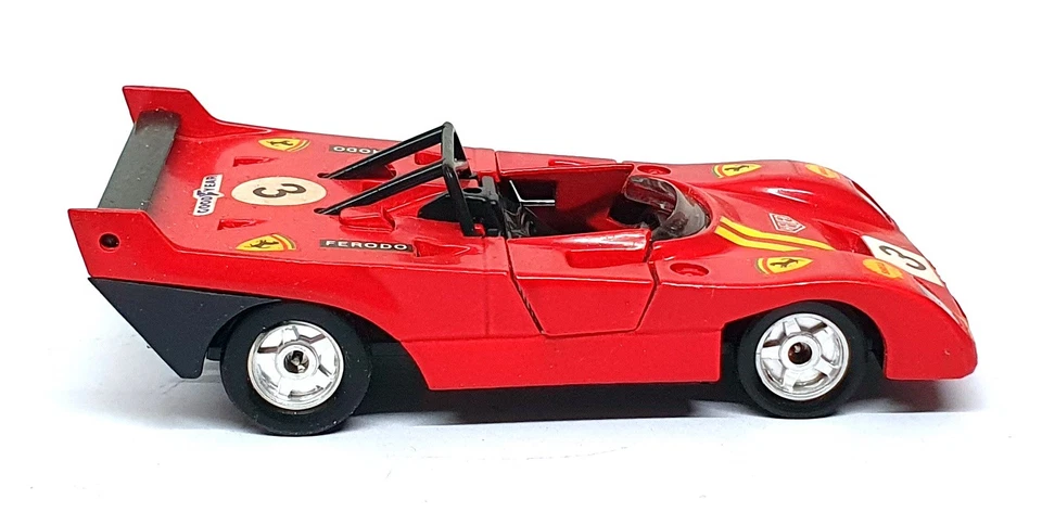 Norev Jet-Car escala 1/43 diecast 835 - Ferrari 008 coche de carreras #3 - rojo Foto 3 de 4