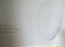 Smart Nora Contact-Free Anti-Snoring Wearable White for Snoring Relief Sleep
