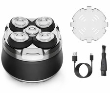 Head Shaver for Bald Men 5 Head Rotary Electric Waterproof Cordless Trimmer USB