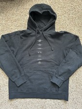 Naruto Akatsuki Men  s Medium Fits Adult Small Black Hoodie Cloud Anime