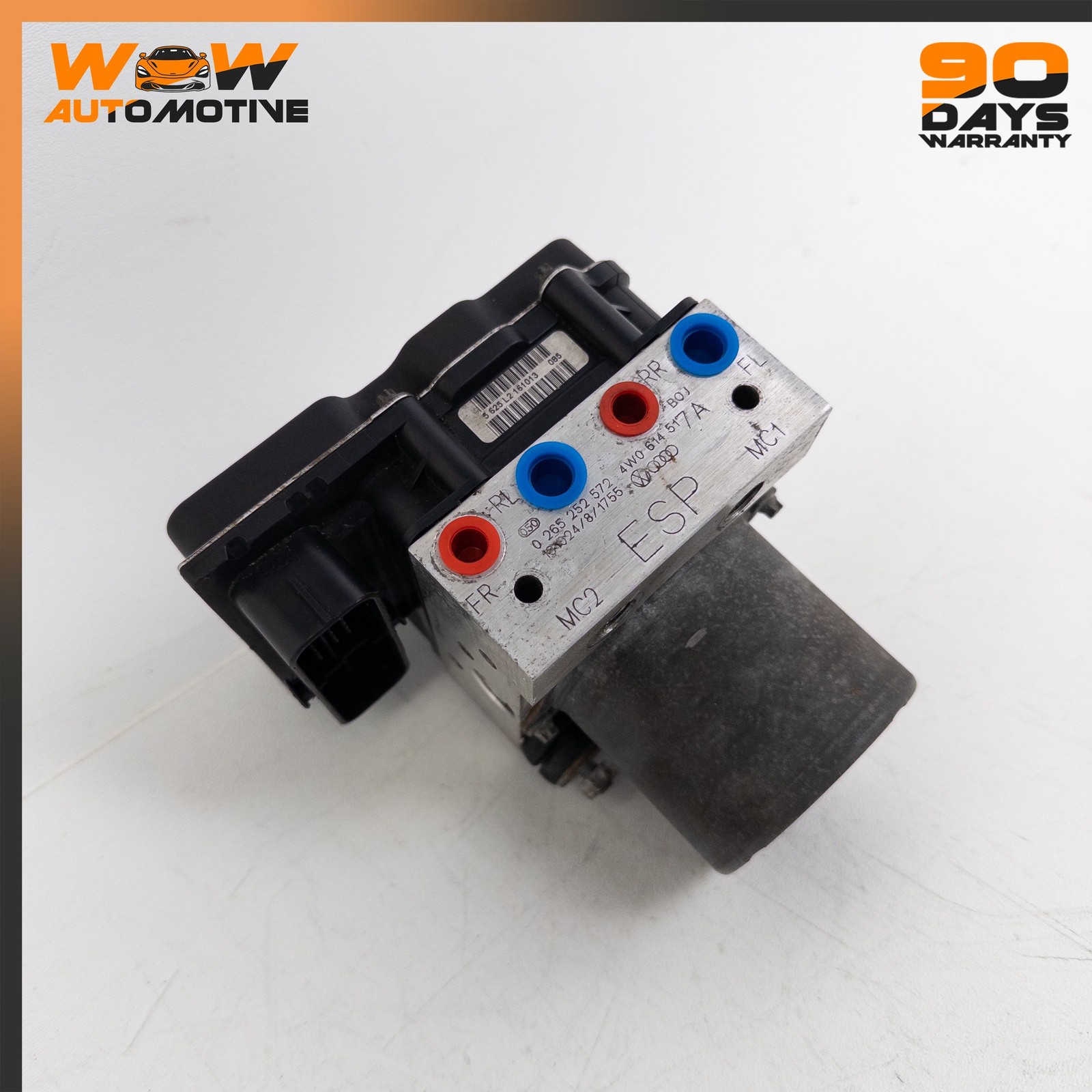 12-19 BENTLEY CONTINENTAL GTC GT ABS ANTI LOCK BRAKE PUMP MODULE 4W0614517A OEM