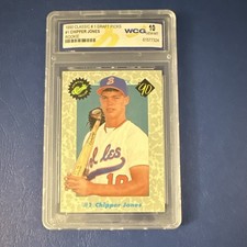 Classic Games 1990 Draft Picks #1 Chipper Jones Rookie WCG GEM MT 10 Braves