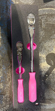 Mac Tools Limited Edition Pink Flex-head Ratchet Set 14 38 2pc Mac Tools Limited Edition Pink Flex-head Ratchet Set 14 38 2pc