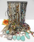 FASHION / COSTUME/ CRAFT JEWELRY NECKLACE LOT - VINTAGE TO NOW