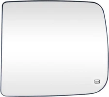 Heated Replacement Glass Right Passenger Side Passenger Side Upper (Right)