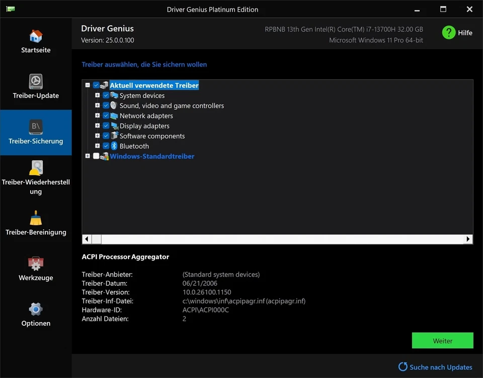 Driver Genius 25 Platinum  (2025) für 3 PC / 1 Jahr Download (Key) - Bild 3 von 4