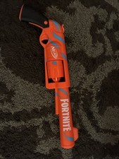 Nerf Fortnite 6-SH Dart Blaster Gun Revolver 2020 Orange C-2822B
