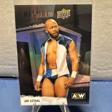 2022 Upper Deck Allure AEW - Jay Lethal #39 Black Rainbow (RC)