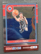 JORDAN POOLE 2024-25 NBA HOOPS BASKETBALL PREMIUM WIZARDS #190