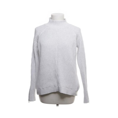 Max Studio, Strickpullover, Größe: L, Grau, Baumwolle, Einfarbig, Damen #2zy