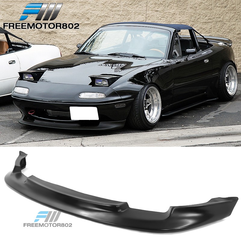 Fits 90-97 Mazda Miata Mx5 NA Front Bumper Lip Spoiler GV Style PU