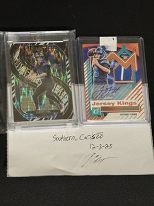 2025 Jared Goff Jersey King Auto /10 & Goff Zebra Chase Pack. Read Description🔥