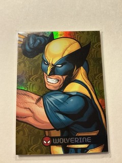2017 Fleer Ultra Spider Man Trading Royal Foil Cards GC 10 Wolverine 86/99