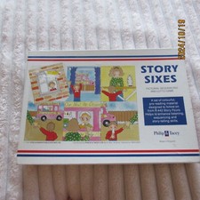 Story Sixes-Pictorial Sequencing-Lotto Game-Phillip-Tacey-Story Fours-R442-1995