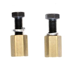 Hurst V Gate 2 Mr Gasket Vertical Gate 2 Hex Spacers 1.25 Long Bolts 4118156