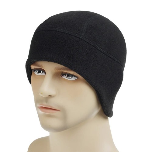 Skull Cap with Ear Flaps Winter Windproof Warm Fleece Beanie Hats for Men Women - Picture 2 of 11