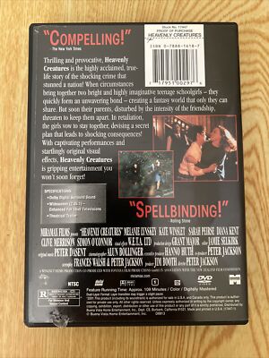 Heavenly Creatures (DVD, 2002, Uncut Version) 717951002976| eBay