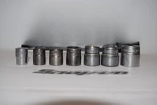 Snap-On 7pc 3/8" Drive 12 Point SAE Flank Drive Shallow Sockets