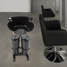 Friseur-Waschbecken Mobil Waschplatz Haarwaschbecken Kopfwaschbecken Mit Pump DE