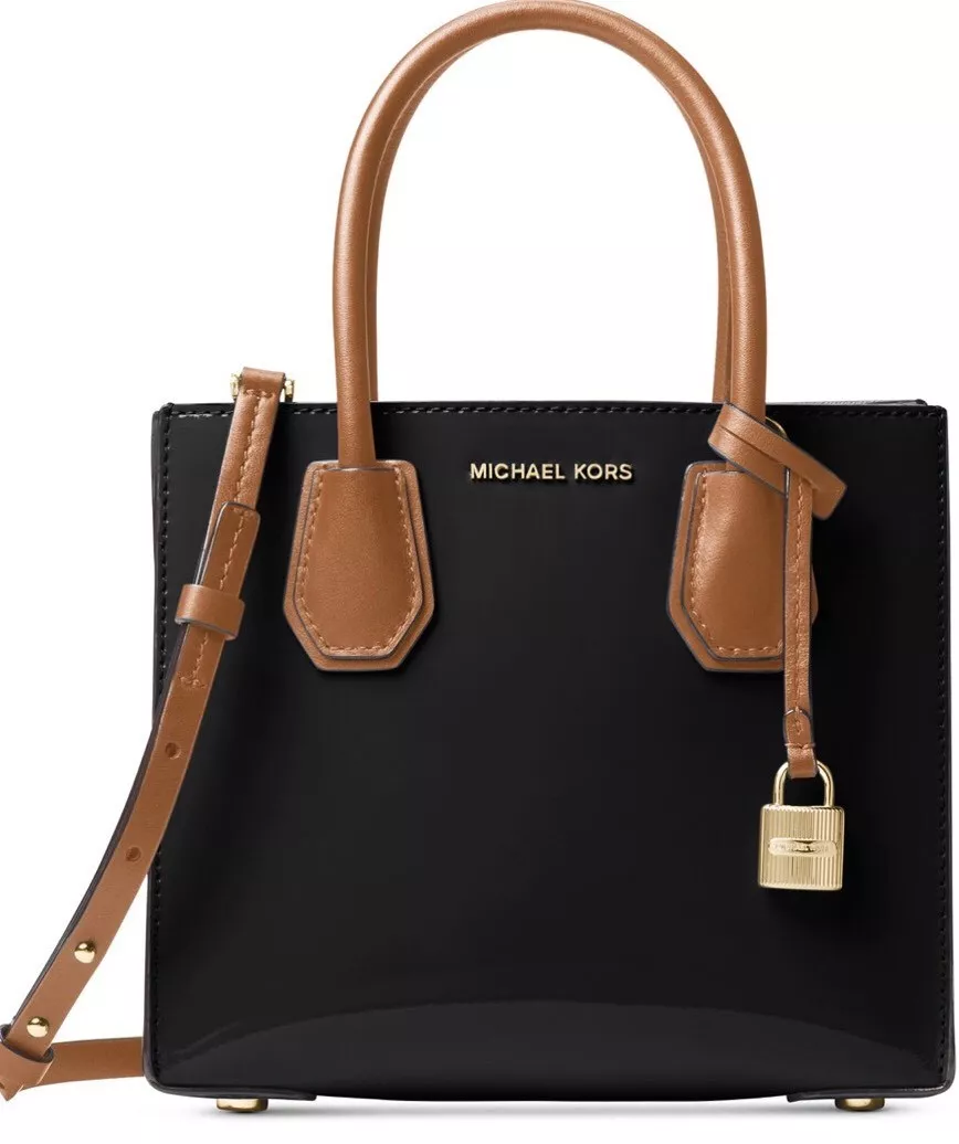Michael kors mercer black medium tote bag clearance