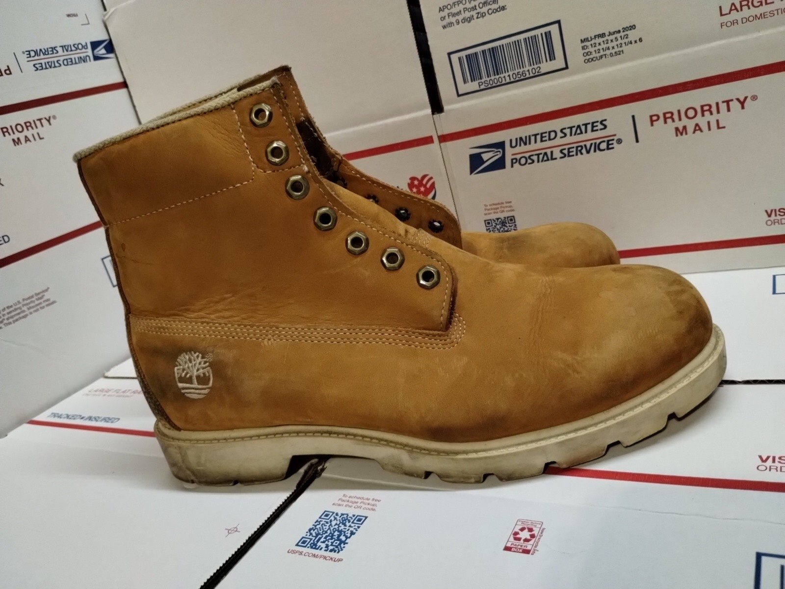 Timberland 6-Inch Classic Basic Leather Boots Whe… - image 1