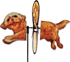 SHIH TZU Petite Garden Wind Spinner by Premier Kites-Updated Graphics