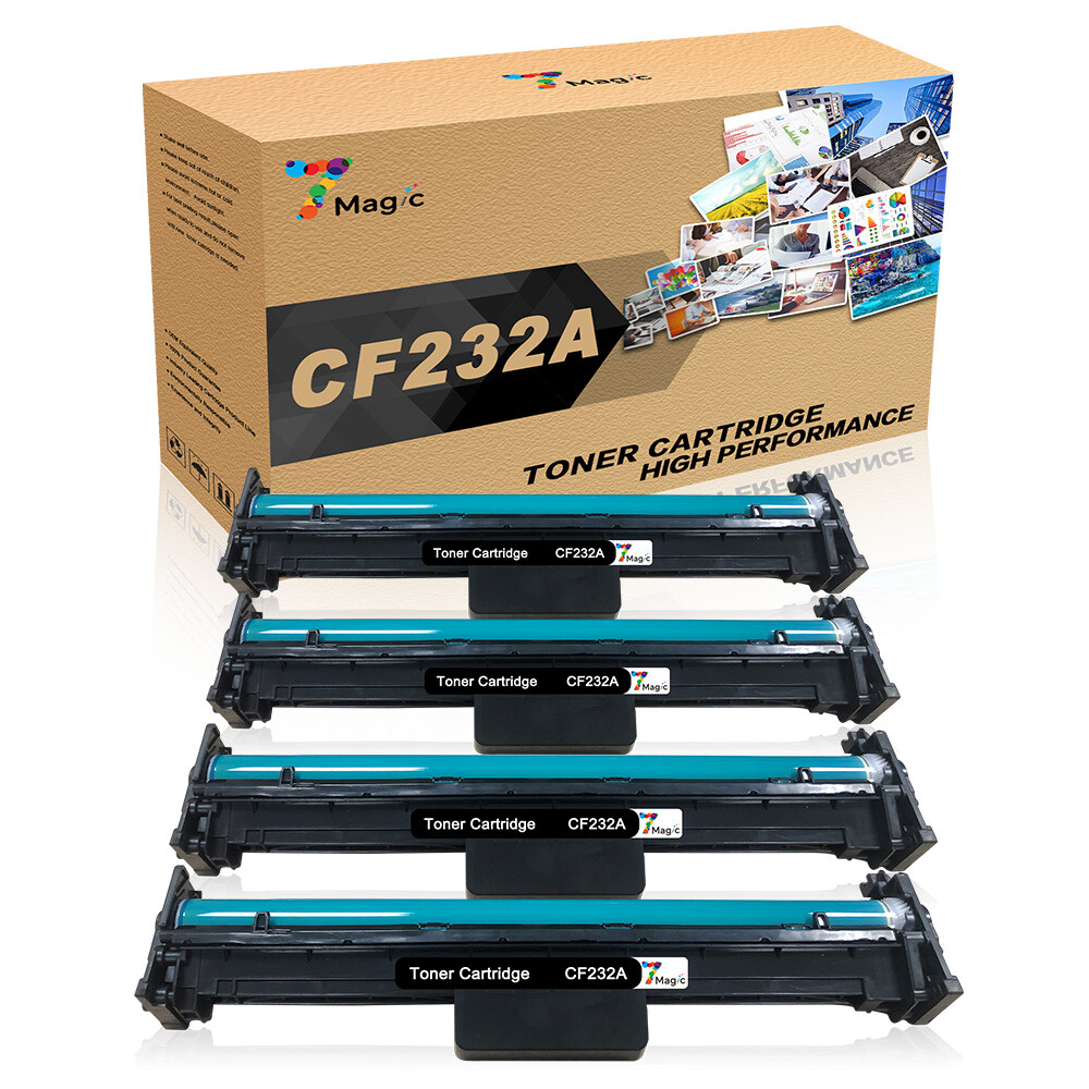 4PK CF232A Drum Unit For HP LaserJet Pro M118dw M148fdw M148dw M203dn