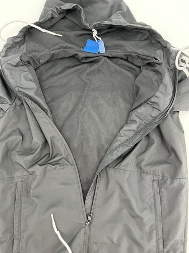 Adidas Original CLFN Windbreaker Jacket Hoodie Size Small Full Zip Up Hoody VNT - Picture 6 of 12